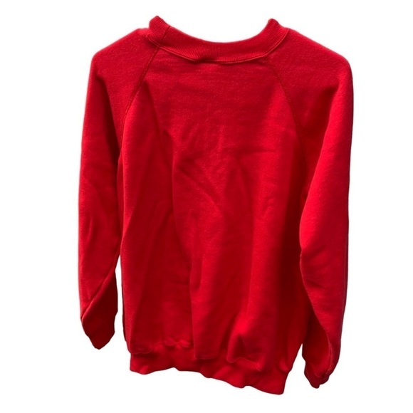 Vintage Blank Crewneck Sweatshirt Red Women’s Size XL - Picture 1 of 4
